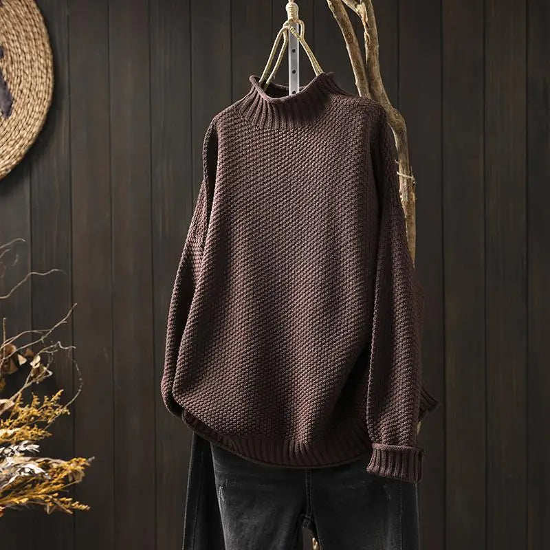 Odile™ Relaxed Mock Neck Sweater