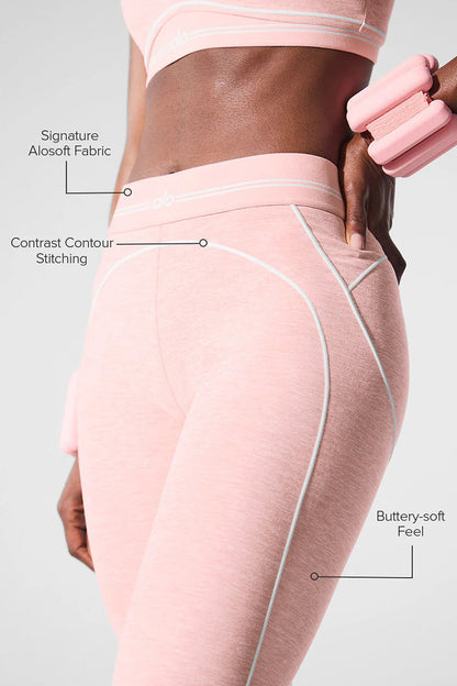 Legging Airbrush High-Waist 7/8 Heart Throb "Best-Seller"