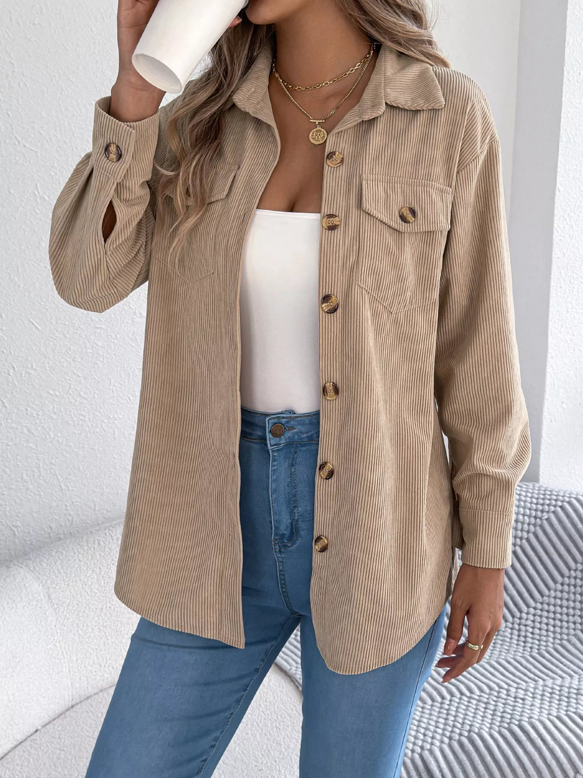 Sophia | Button-Up Shacket