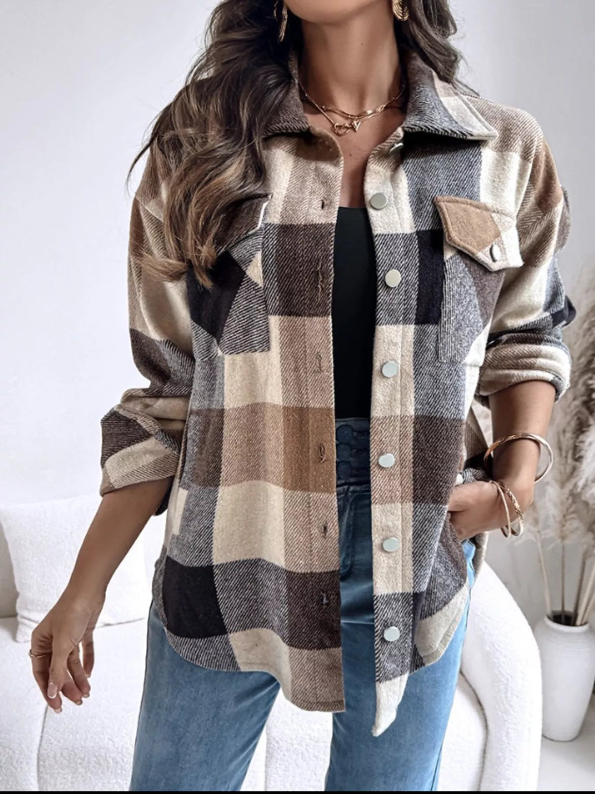 Bella | Plaid Shaket