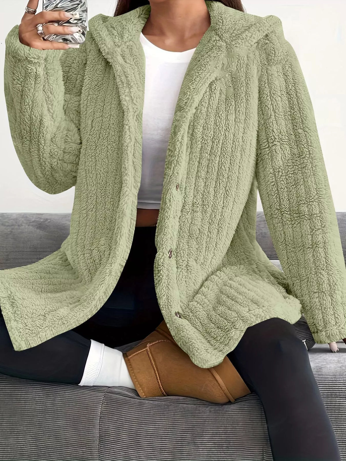 Ivy | Hooded Comfy Coat