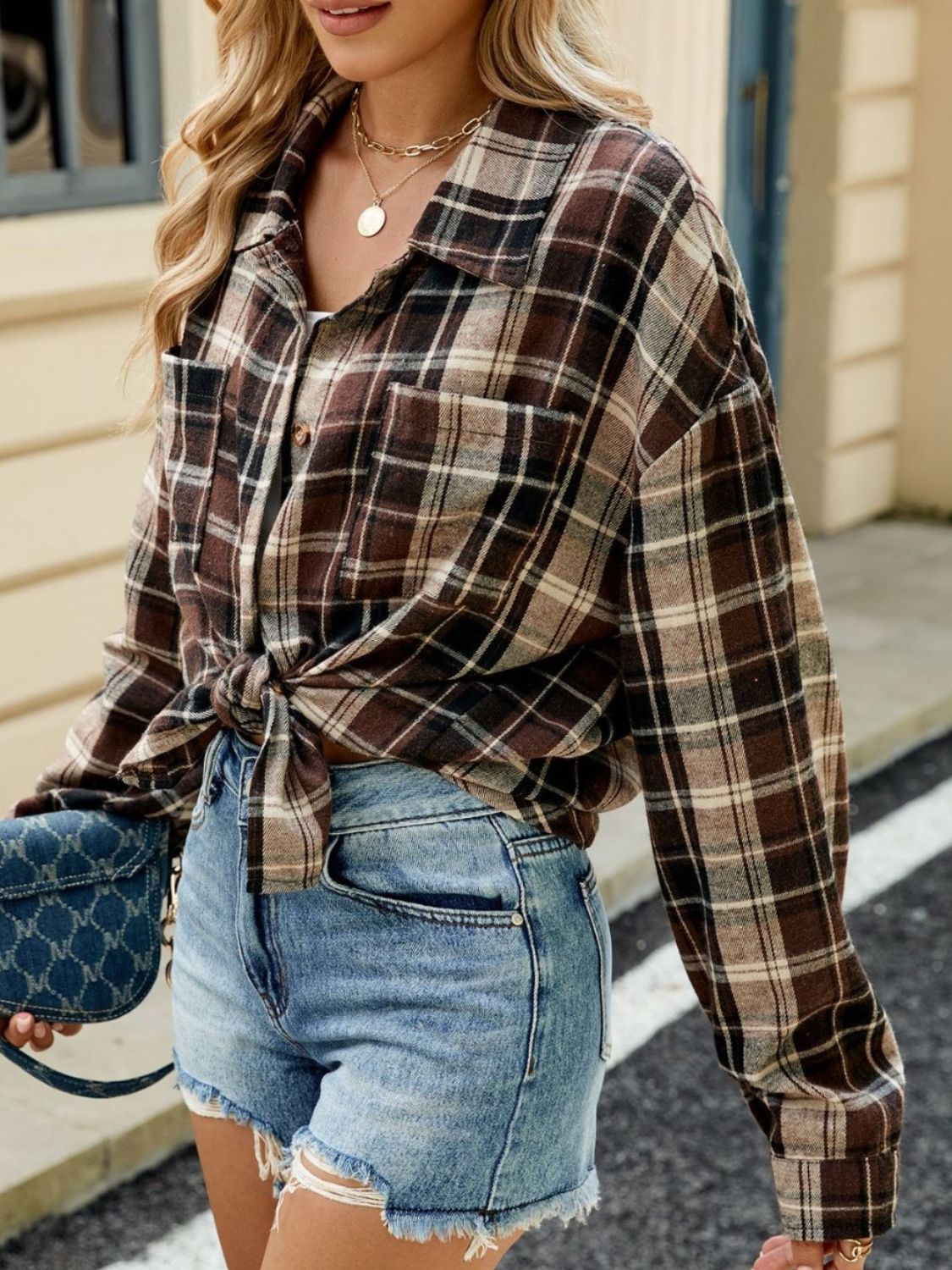 Ayla | Plaid Shaket