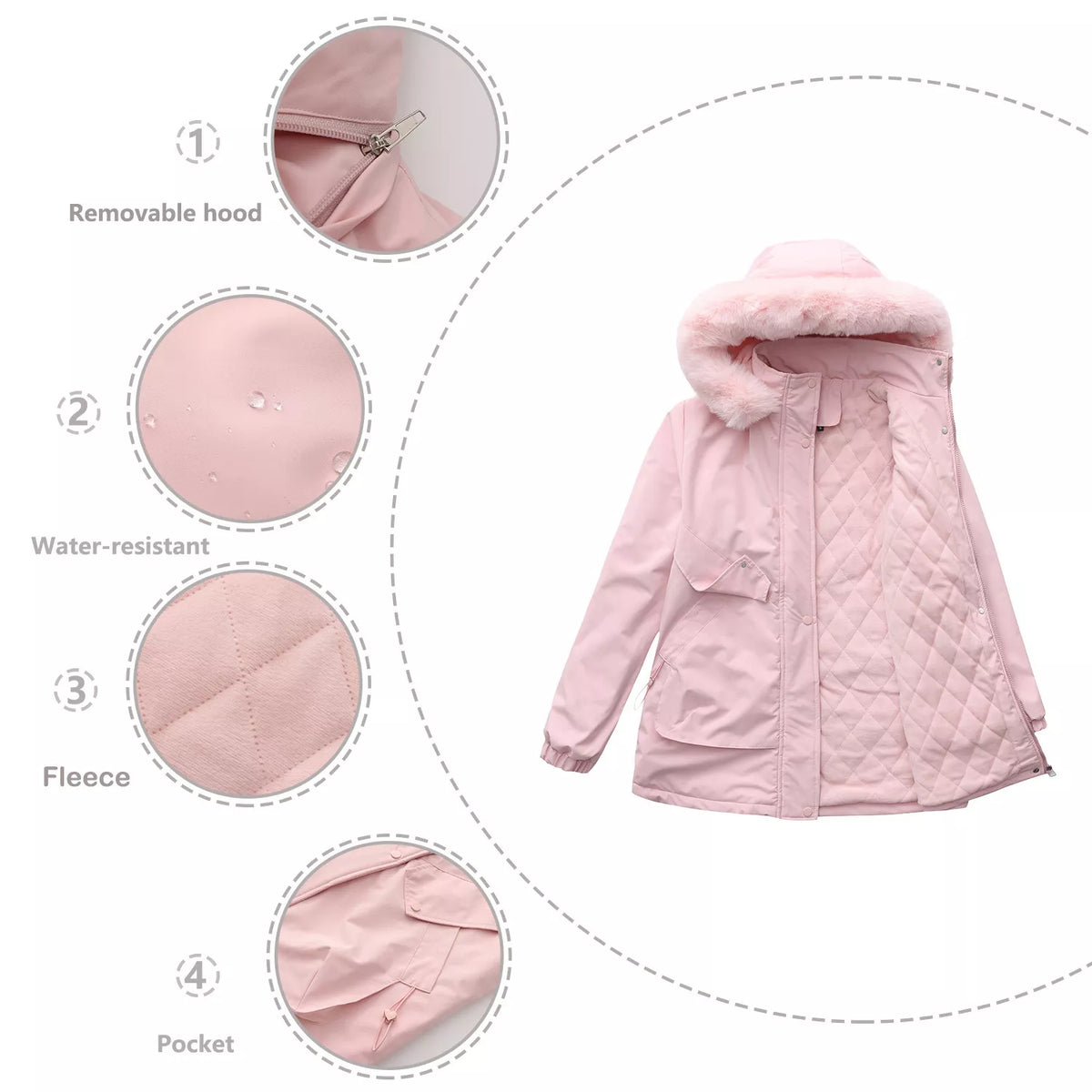 Rosa | Hooded Parka