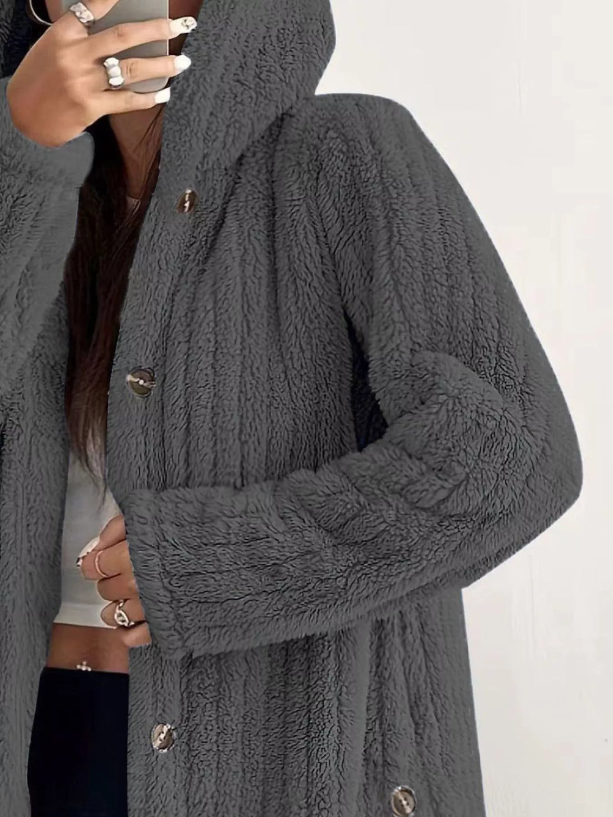 Ivy | Hooded Comfy Coat