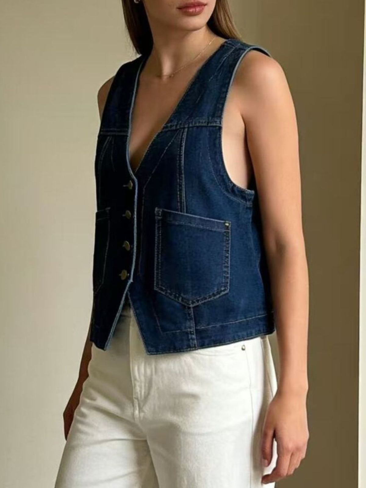 Nova | Denim Top