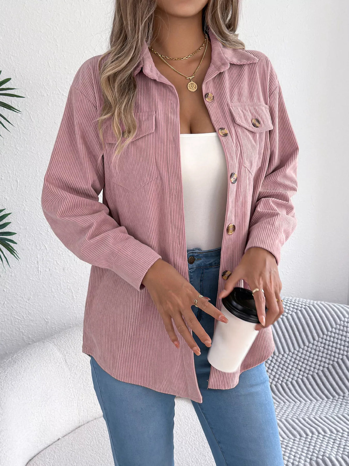 Sophia | Button-Up Shacket