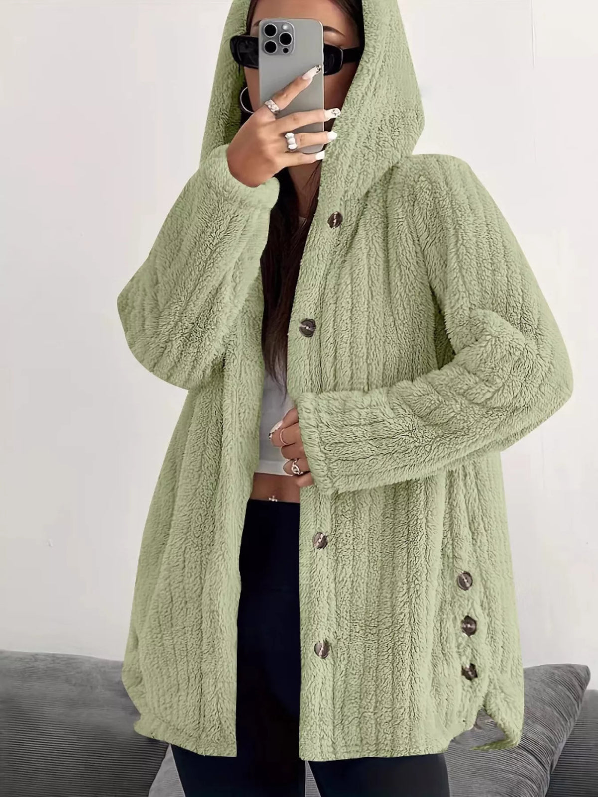 Ivy | Hooded Comfy Coat