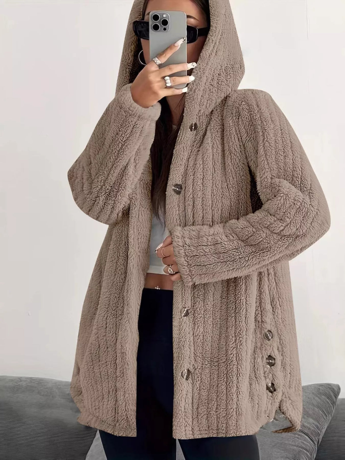 Ivy | Hooded Comfy Coat