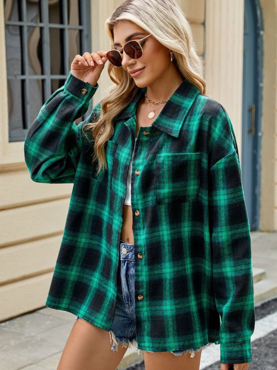 Ayla | Plaid Shaket