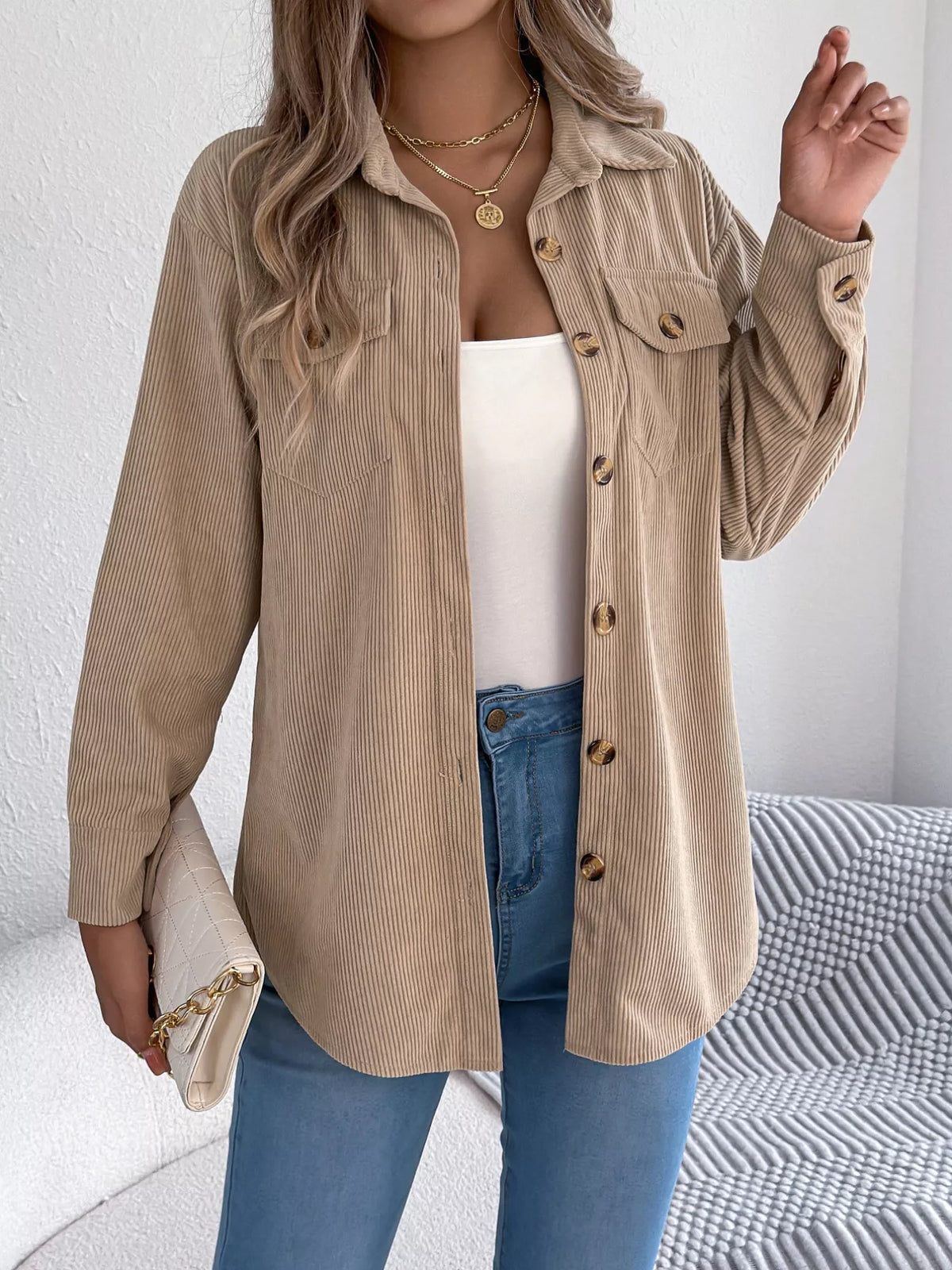 Sophia | Button-Up Shacket