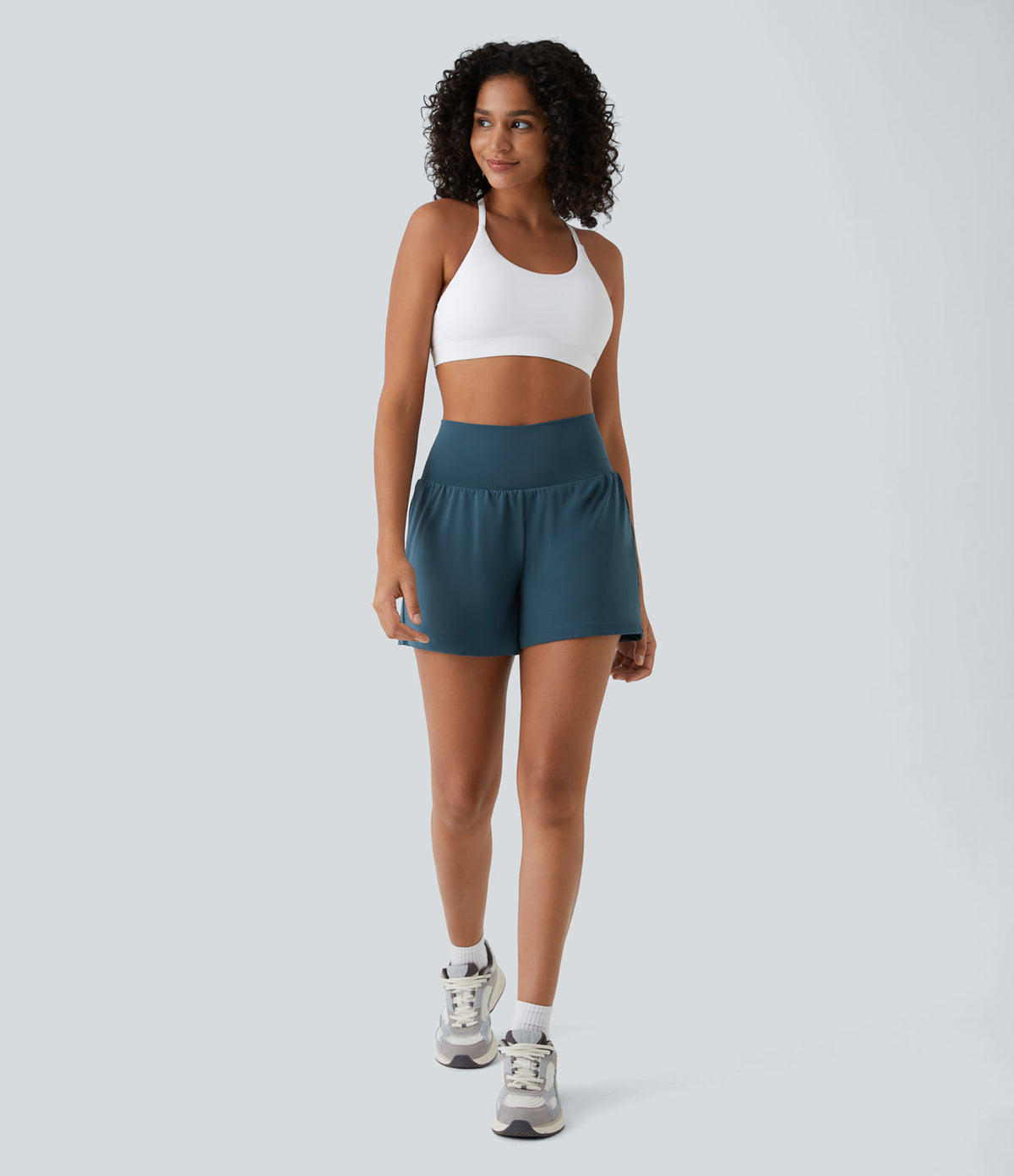 Elara | High-Waisted Training Shorts