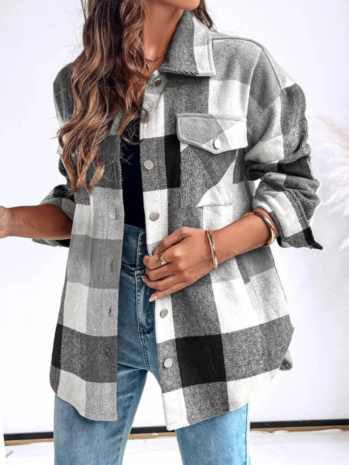 Bella | Plaid Shaket