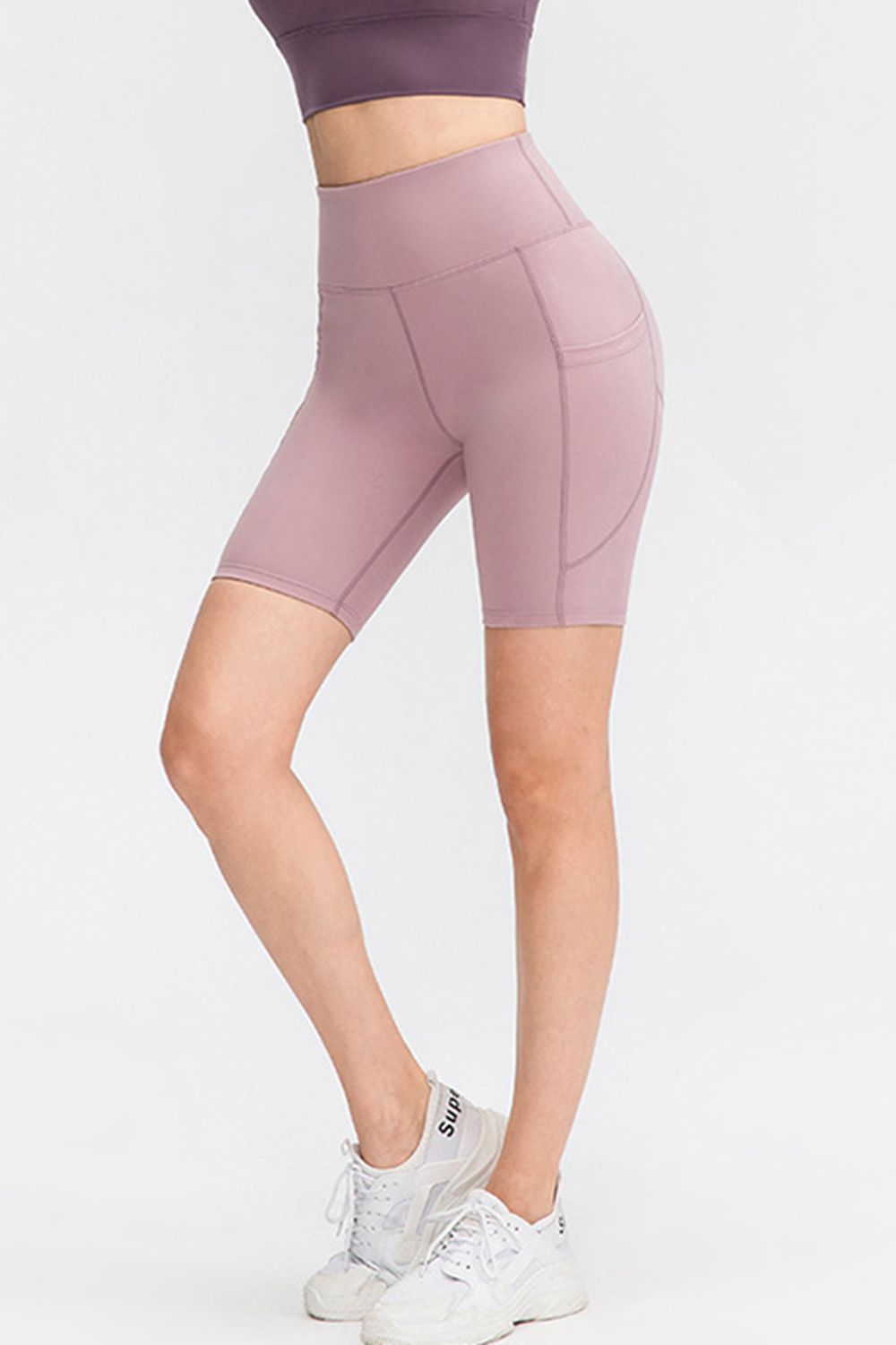 Flora | High-Waisted Training Shorts