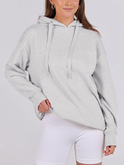 Claudia | Side Zipper Oversized Hoodie