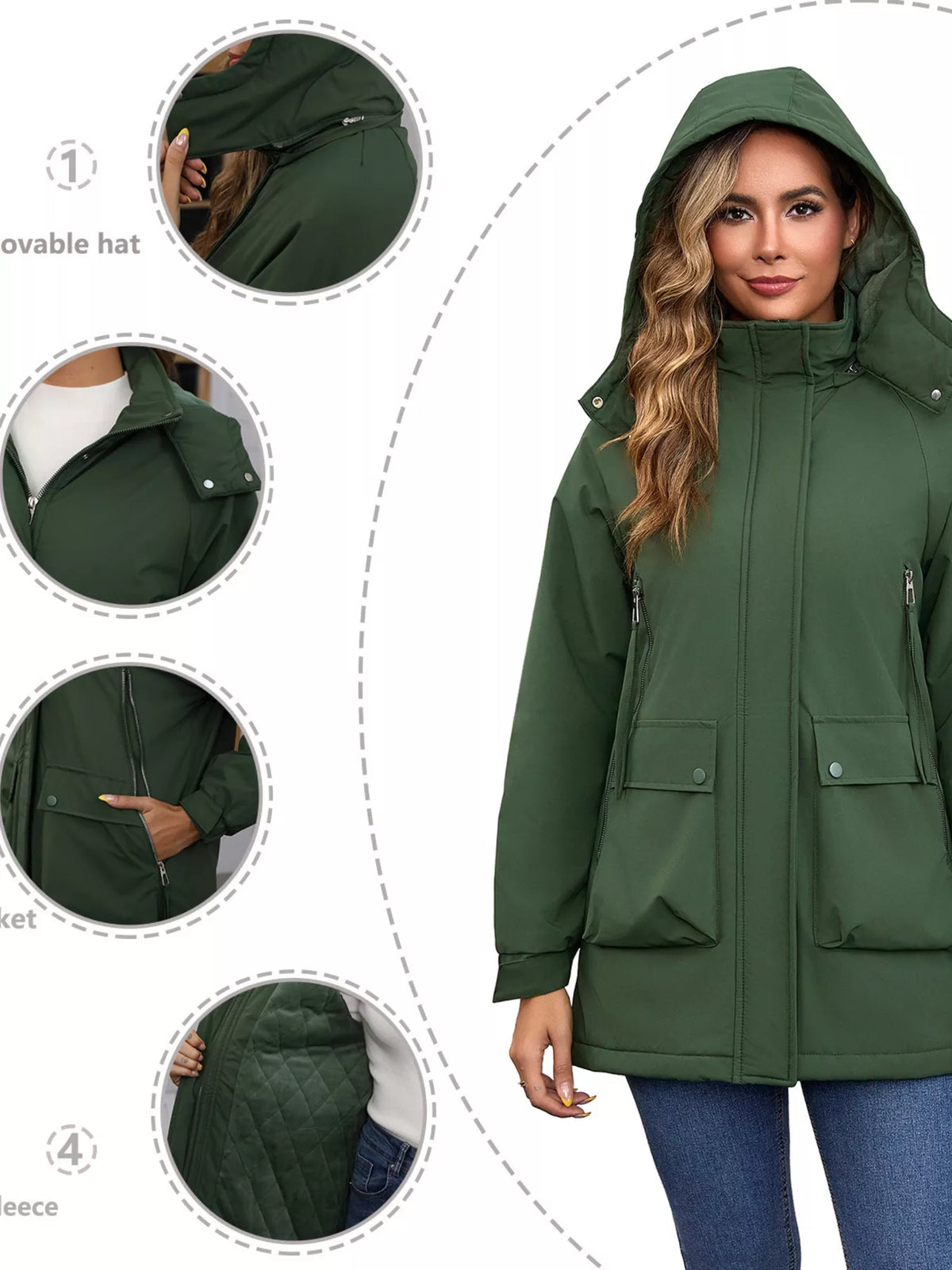 Eva | Hooded Parka