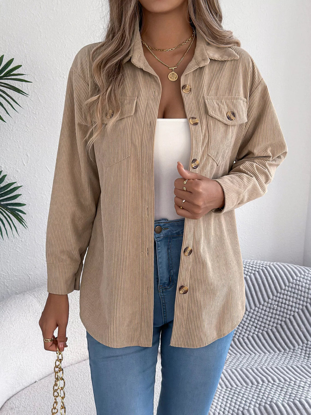 Sophia | Button-Up Shacket