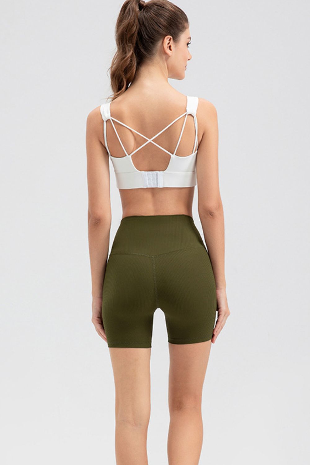 June | High-Waisted Training Shorts