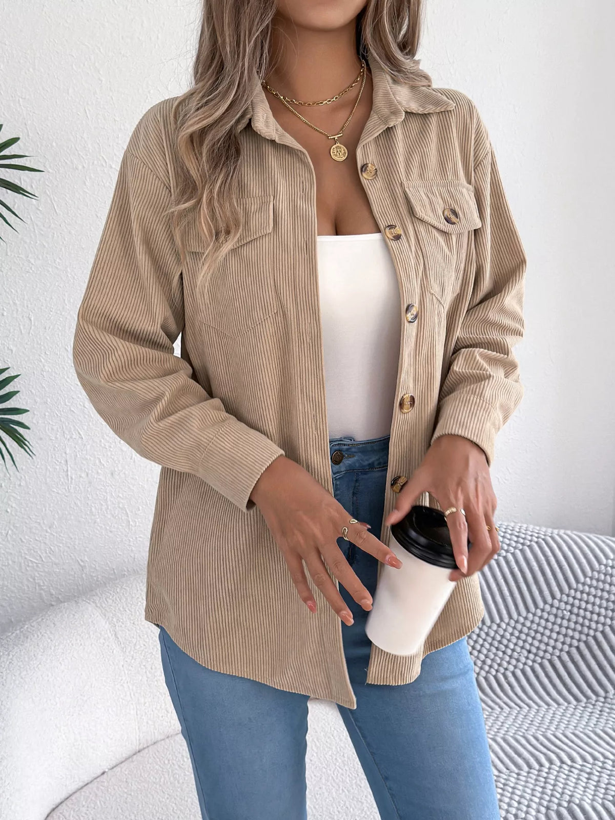 Sophia | Button-Up Shacket