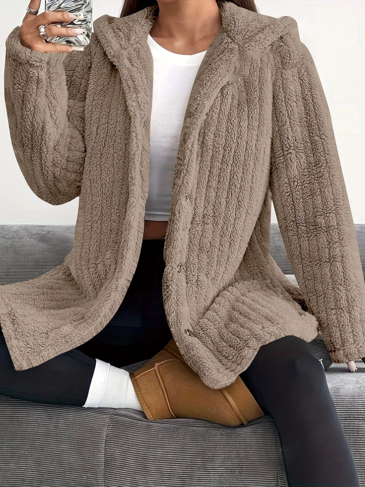 Ivy | Hooded Comfy Coat