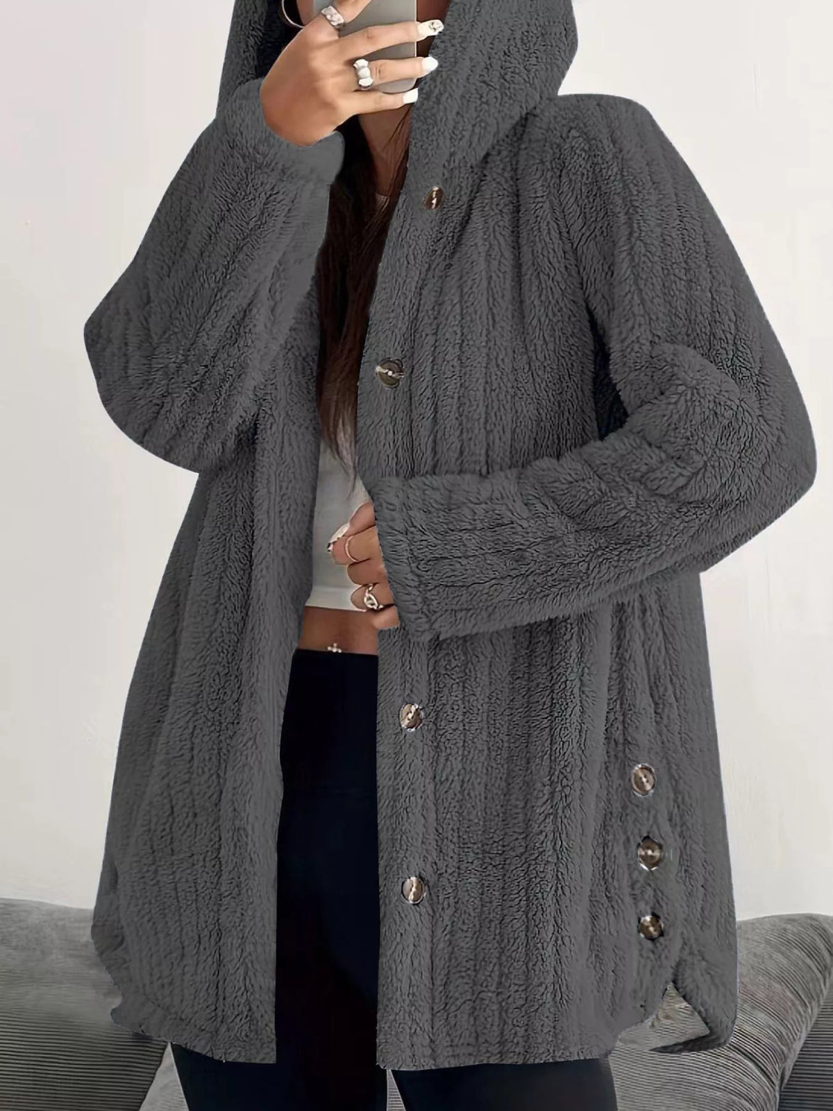 Ivy | Hooded Comfy Coat