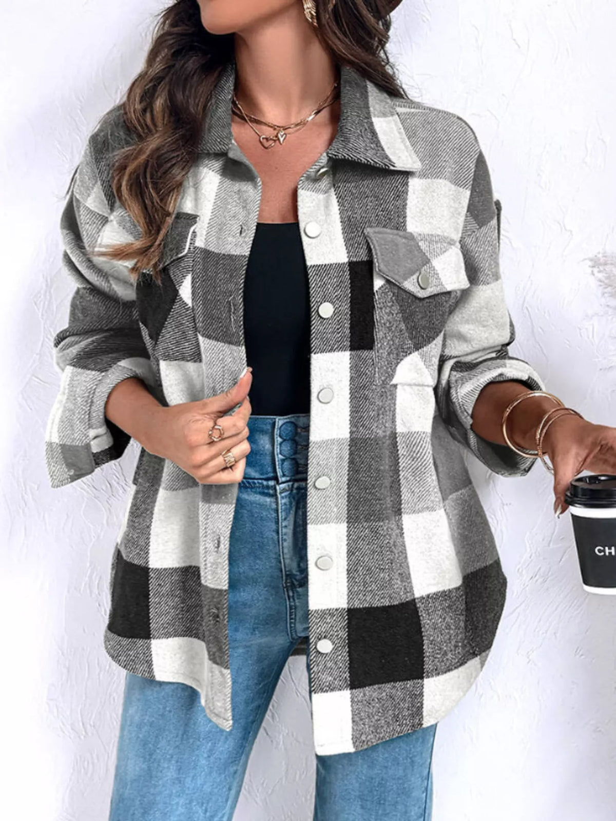 Bella | Plaid Shaket