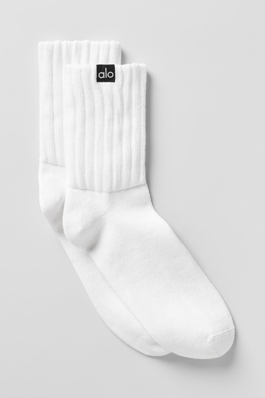 Unisex Mid-Calf Crinkle Socks