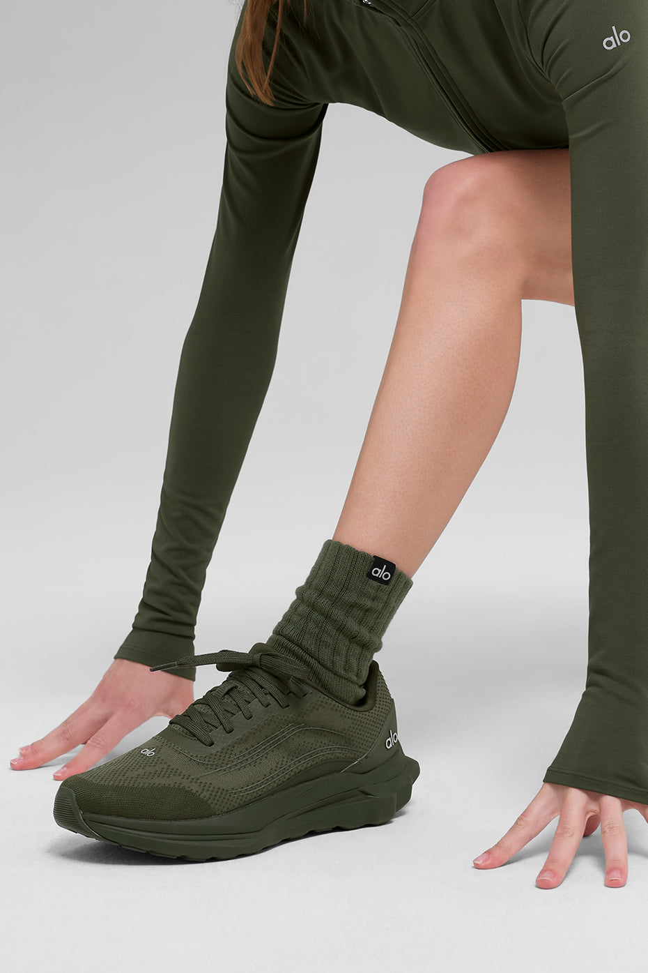 Unisex Mid-Calf Crinkle Socks
