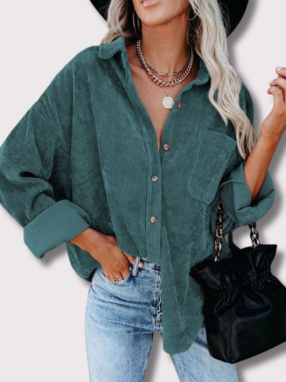 Eva | Tie-Front Blouse