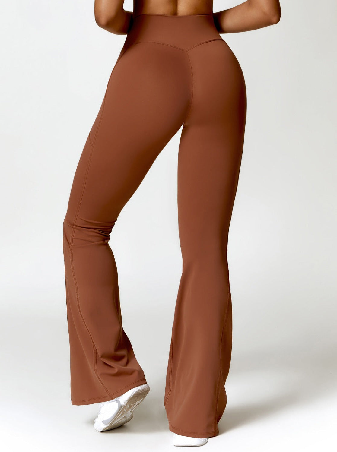 June | High-Waisted Flare Leggings