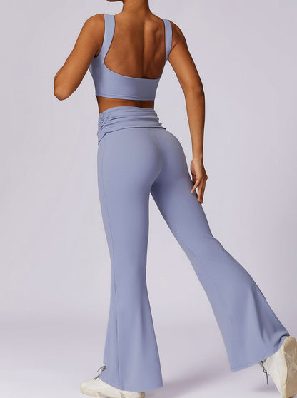 Hanna | High-Waisted Flare Leggings
