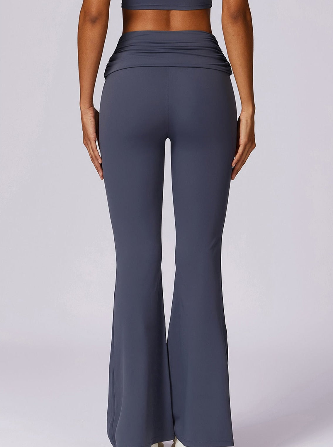 Elena | High-Waisted Flare Leggings