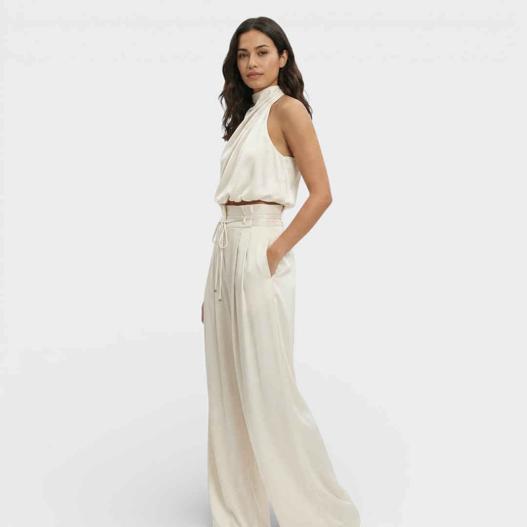 Alina | Stylish Top + Wide Legged Pants