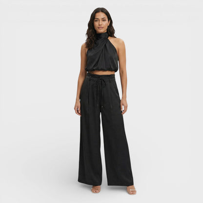 Alina | Stylish Top + Wide Legged Pants