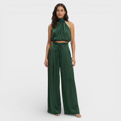Alina | Stylish Top + Wide Legged Pants