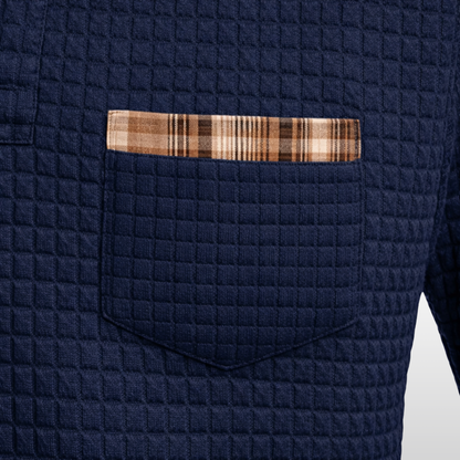 Leland Textured Polo Shirt