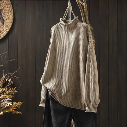 Odile™ Relaxed Mock Neck Sweater