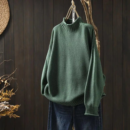Odile™ Relaxed Mock Neck Sweater