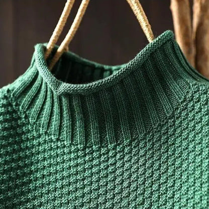 Odile™ Relaxed Mock Neck Sweater