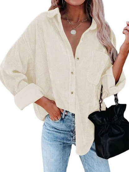 Eva | Tie-Front Blouse