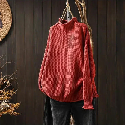 Odile™ Relaxed Mock Neck Sweater