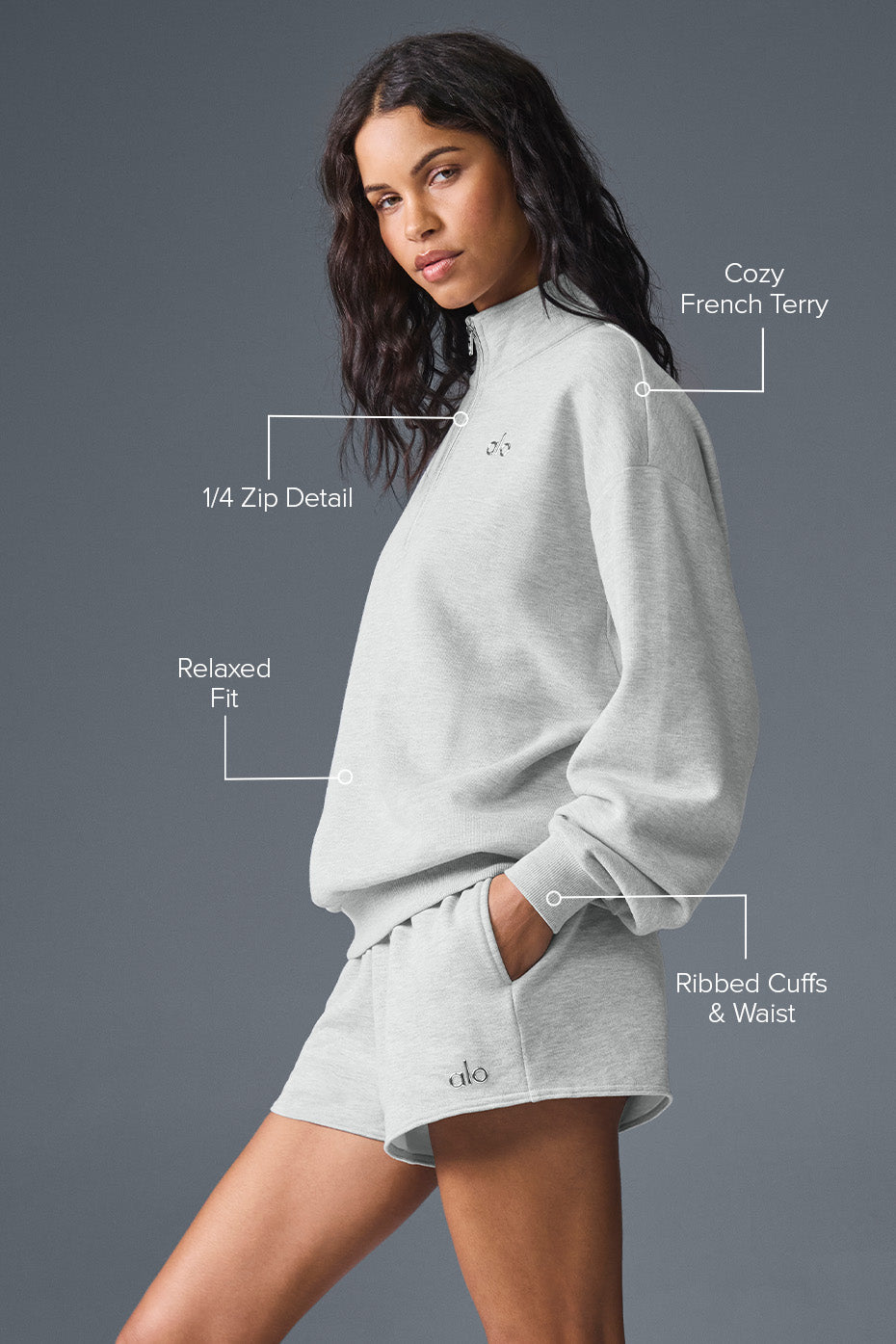 Sweater Accolade 1/4 Zip