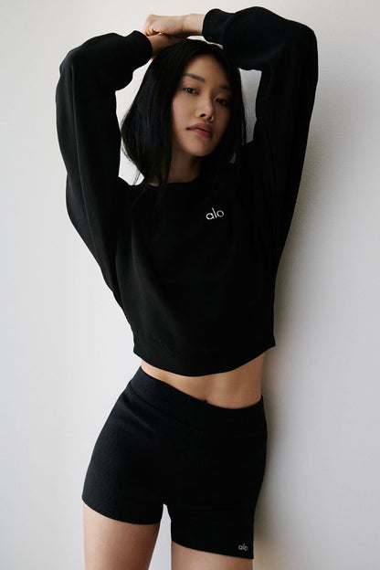 sweater Accolade  Cropped Crew Neck