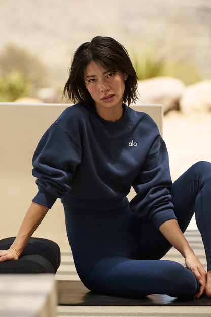 sweater Accolade  Cropped Crew Neck