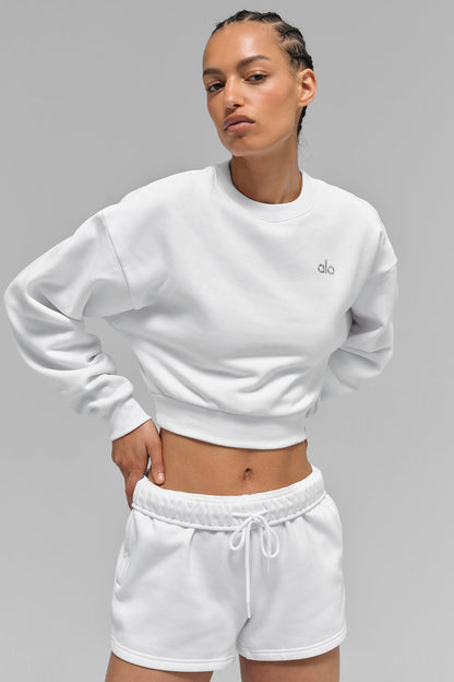 sweater Accolade  Cropped Crew Neck