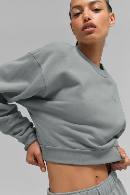 sweater Accolade  Cropped Crew Neck