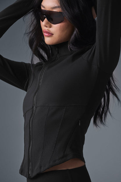 jacket corset Airbrushed full zip