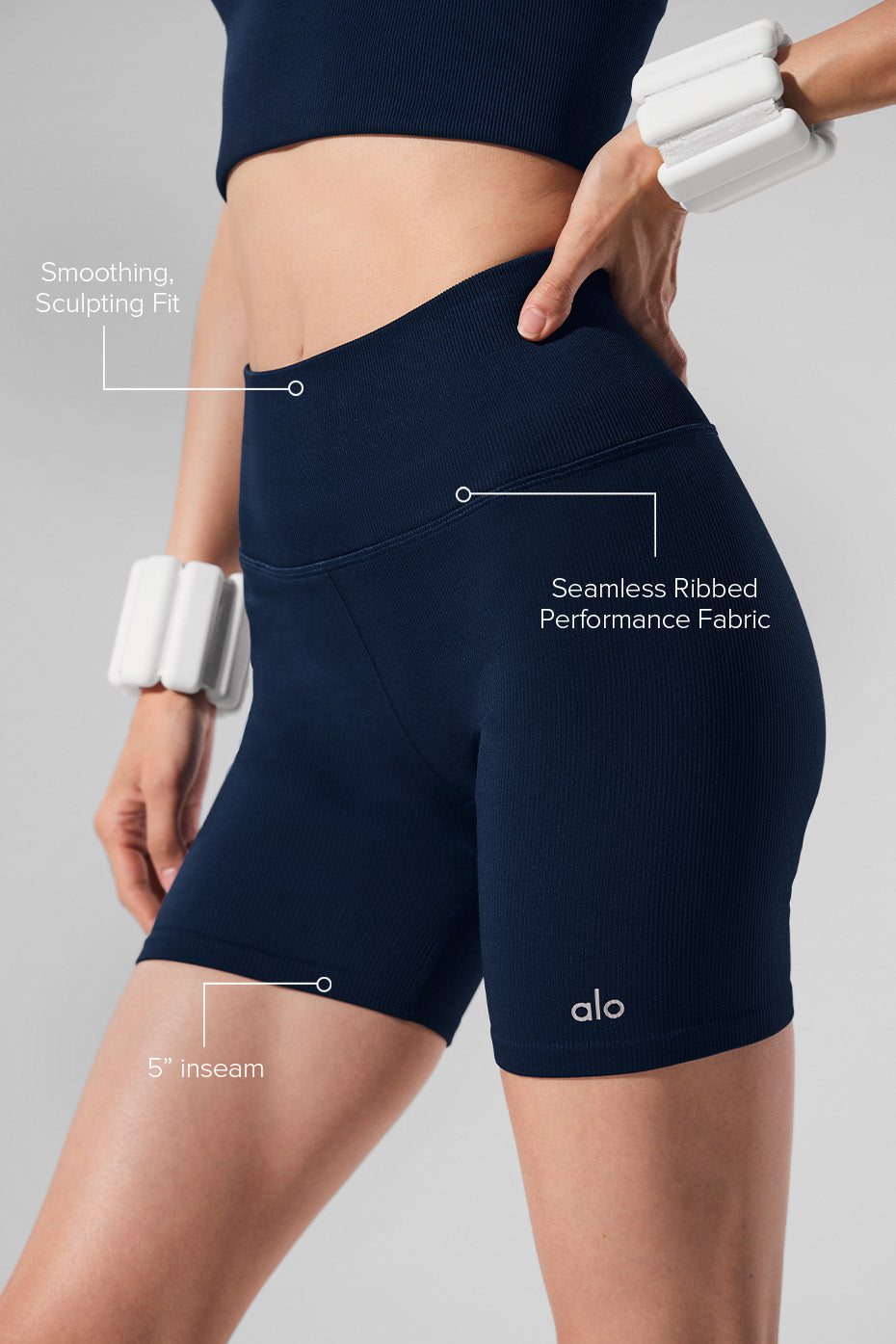 short Favorite 5" Seamless Ribbed