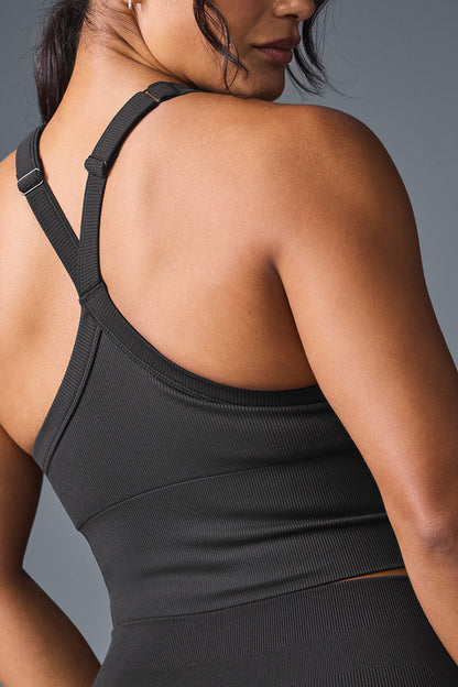 Tank Bra Seamless Ribbed