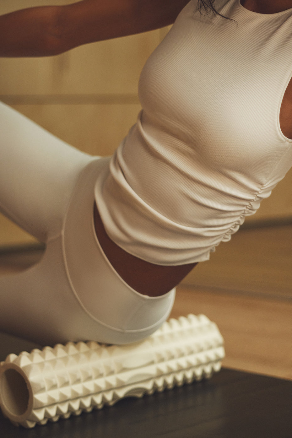 En Pointe Ribbed Tank Top