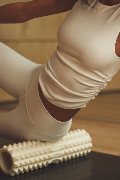 En Pointe Ribbed Tank Top